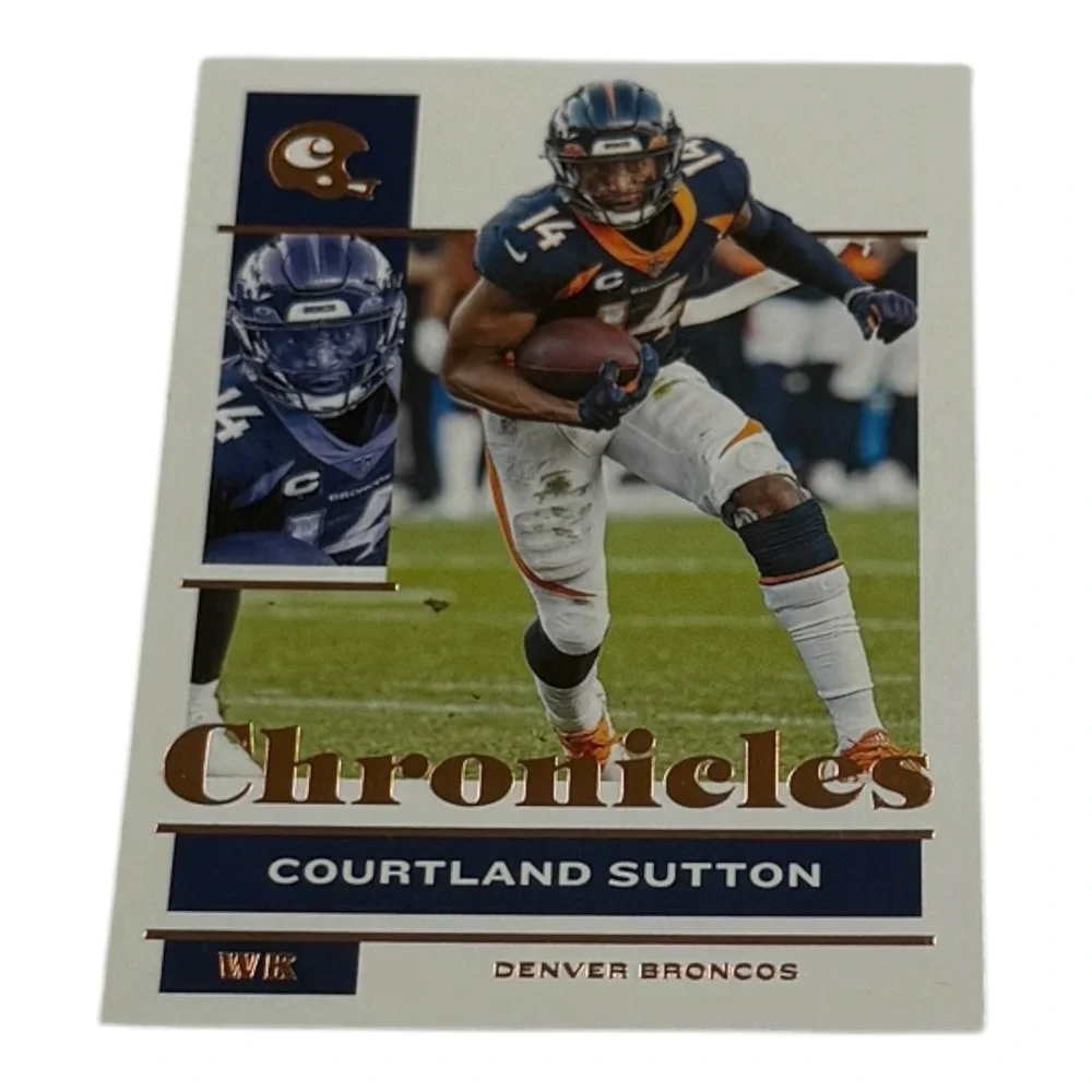 2021 Panini Chronicles Football Courtland Sutton #30 Denver Broncos Card